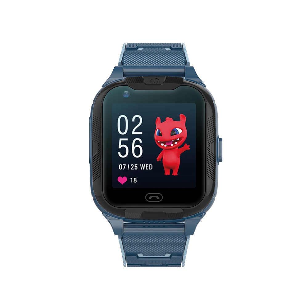 Maxlife Smartwatch voor kinderen 4G GPS WiFi - Blauw