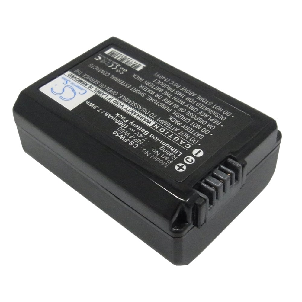 Batterij NP-FW50 1080mAh voor Sony NEX-5 / NEX-3 / NEX-7