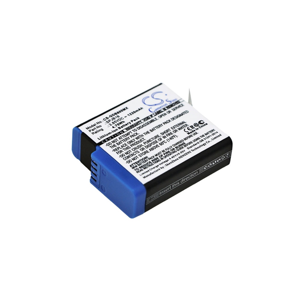 Batterij SPJB1B 1220mAh voor GoPro Hero 8 Black / Hero 7 Black