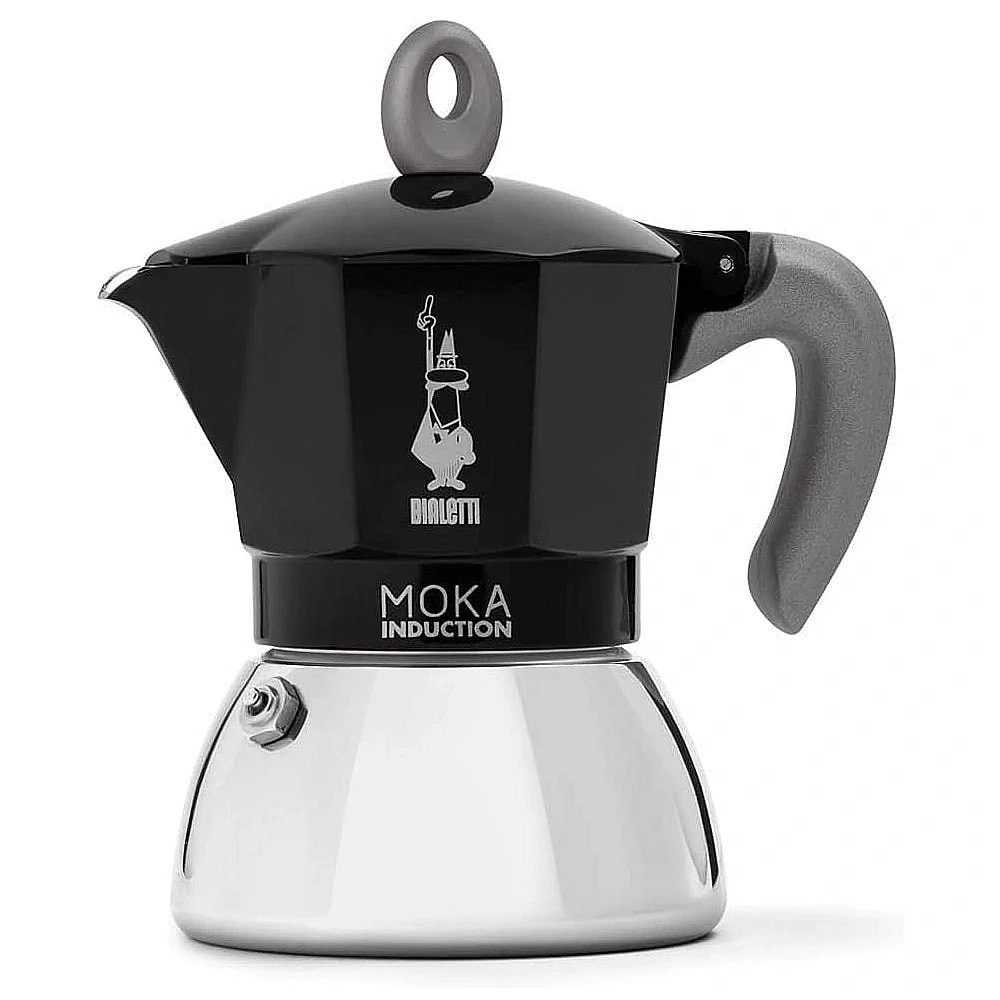 Bialetti Moka inductie 2 kopjes - Zwart