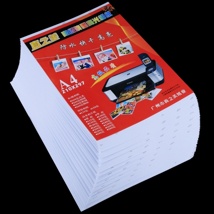 Fotopapier stickerprinter - 50-Pack - A4