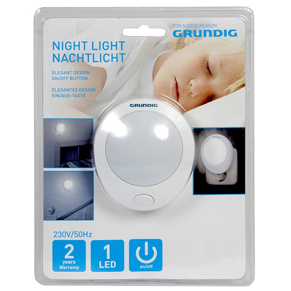 Incarijk Verslagen Fantasie Grundig Nachtlamp LED - Bestel op 24hshop.nl