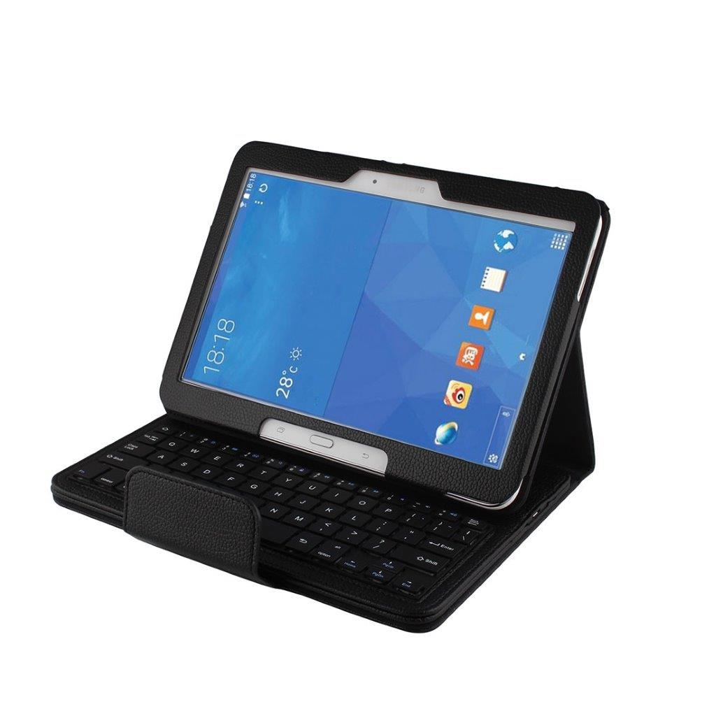 Gezond variabel Donder Samsung Galaxy Tab 4 10.1 Bluetooth toetsenbord & case - Bestel op  24hshop.nl