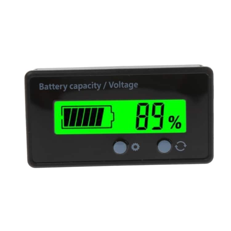 Lithium batterij capaciteitstester / voltmeter