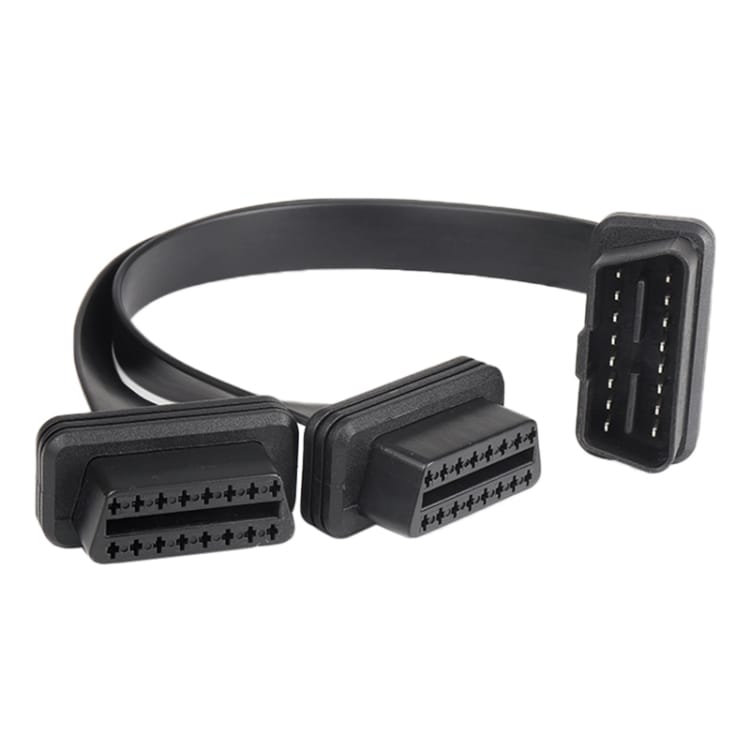 2 naar 1 16PIN OBD2-kabel - recht