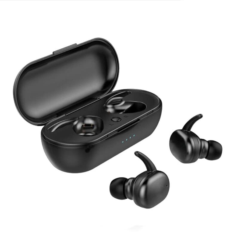 Draadloze Bluetooth in-ear hoofdtelefoon met oplaadetui