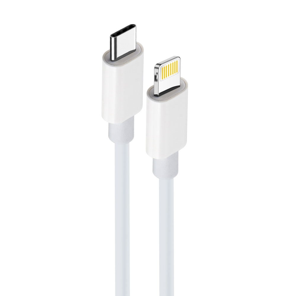 Maxlife MXUC-05 USB Type C Verlichtingskabel 2m Wit