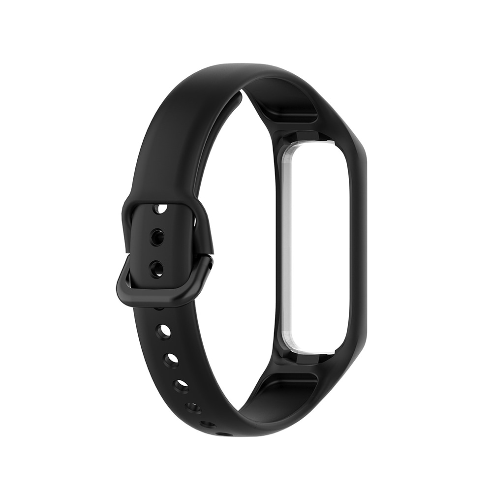 Siliconen polsbandje voor Samsung Galaxy Fit2 - Zwart