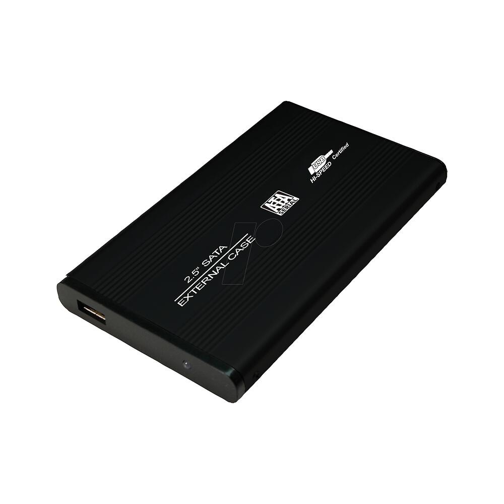 Reekin Externe Harde Schijf Behuizing 2.5" Sata USB 2.0 - 1TB zwart