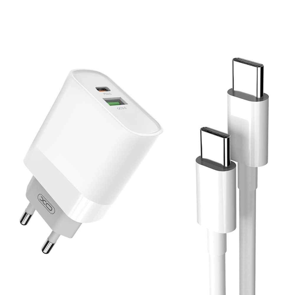 Snellader 20W USB-C naar Samsung & Google+ kabel